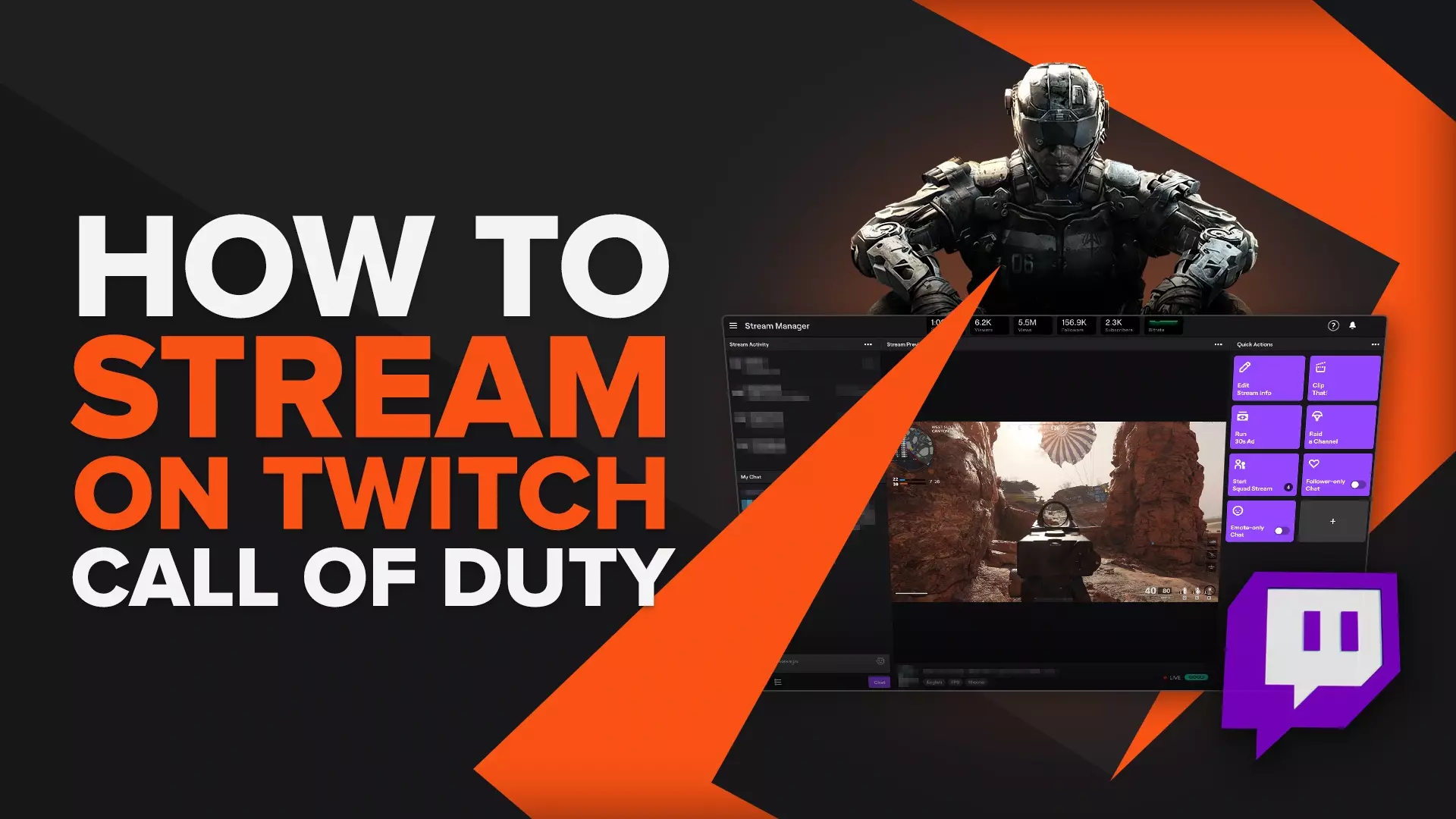 How to Stream Call of Duty on Twitch [From any Device]