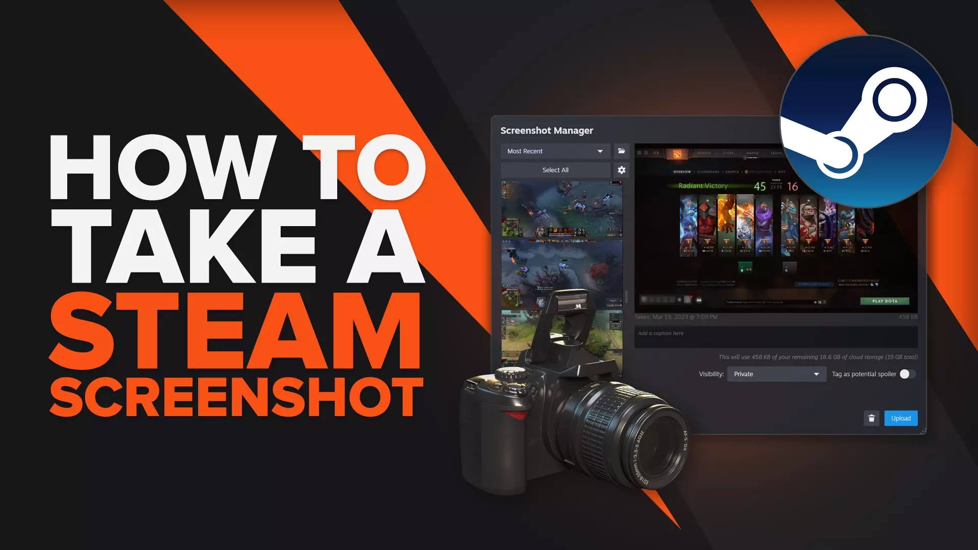 How to Easily Take Screenshots on Steam [3 Ways]