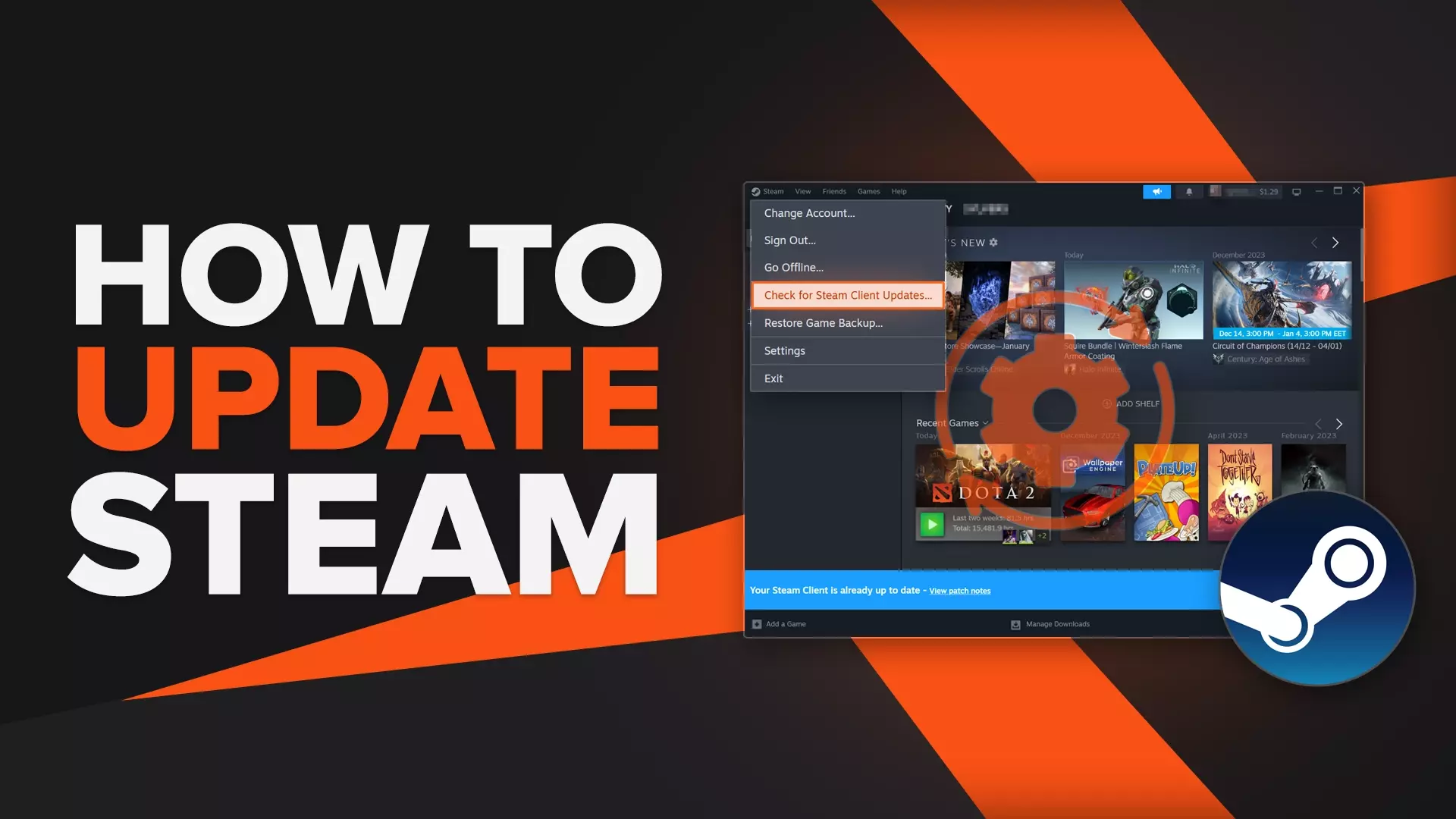 How to Update Steam [Client and Games] | Step-By-Step Guide