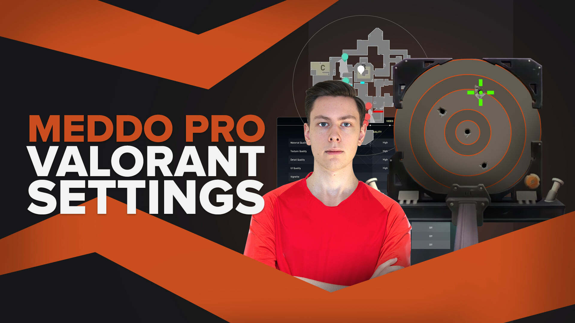 Meddo Mouse, Crosshair, Keybinds, Map, Video Settings