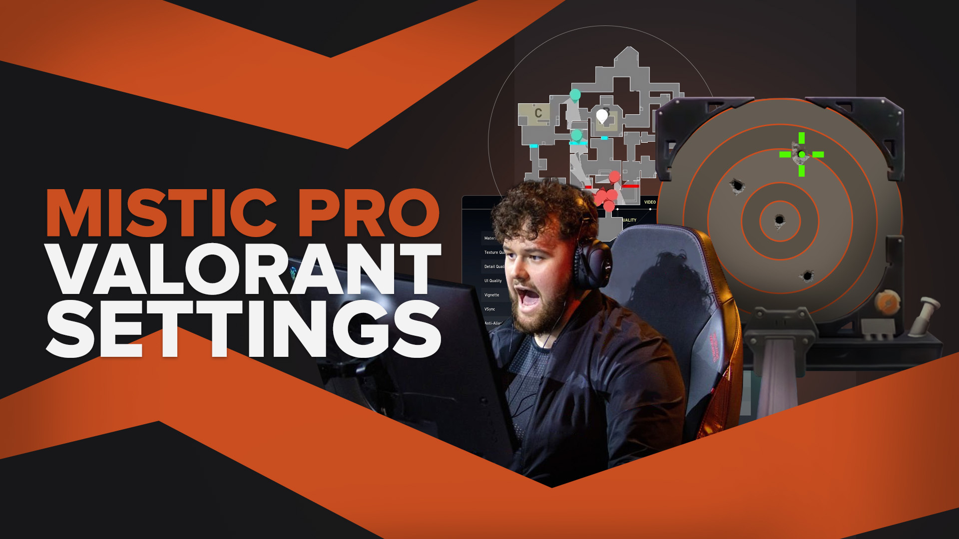 Mistic Mouse, Crosshair, Keybinds, Map, Video Settings