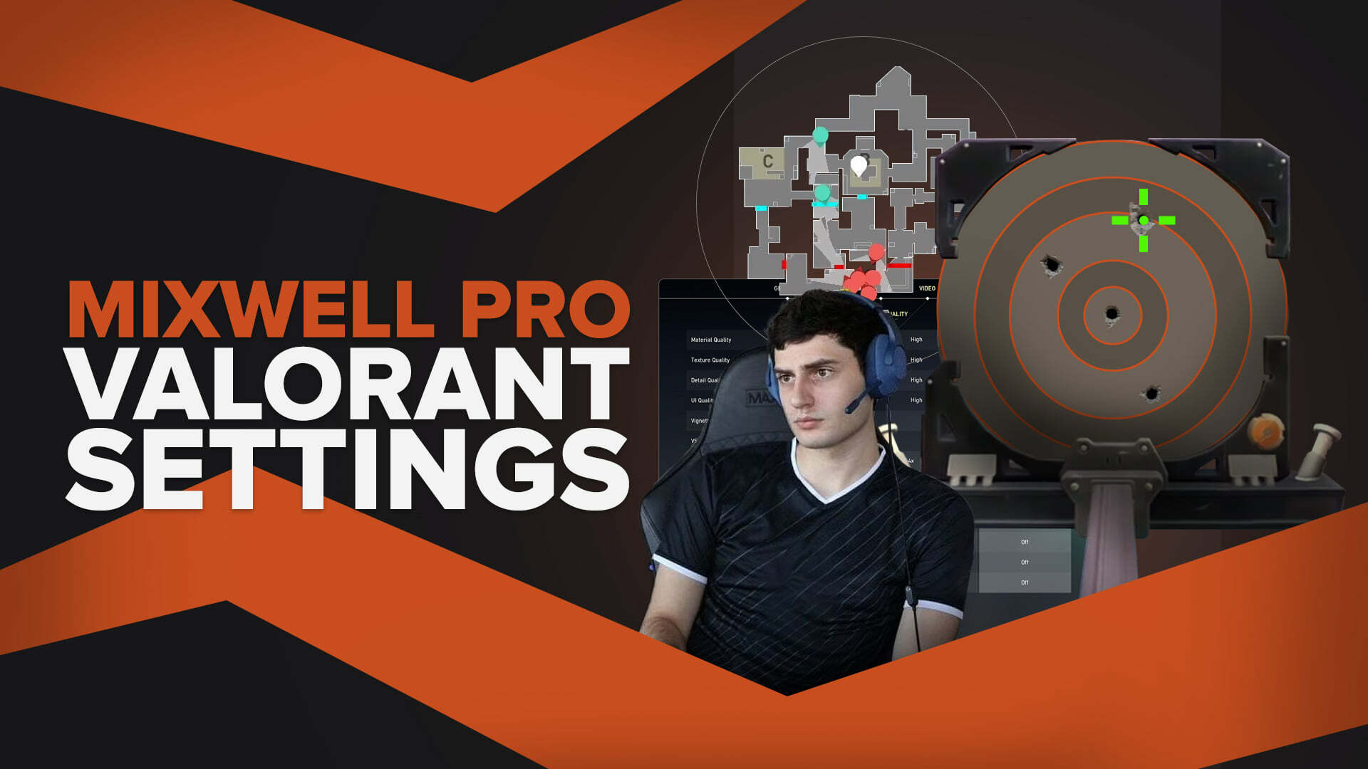 Mixwell Mouse, Crosshair, Keybinds, Map, Video Settings