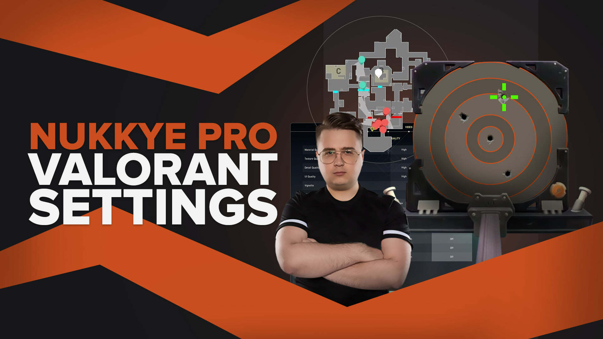 Nukkye Mouse, Crosshair, Keybinds, Map, Video Settings