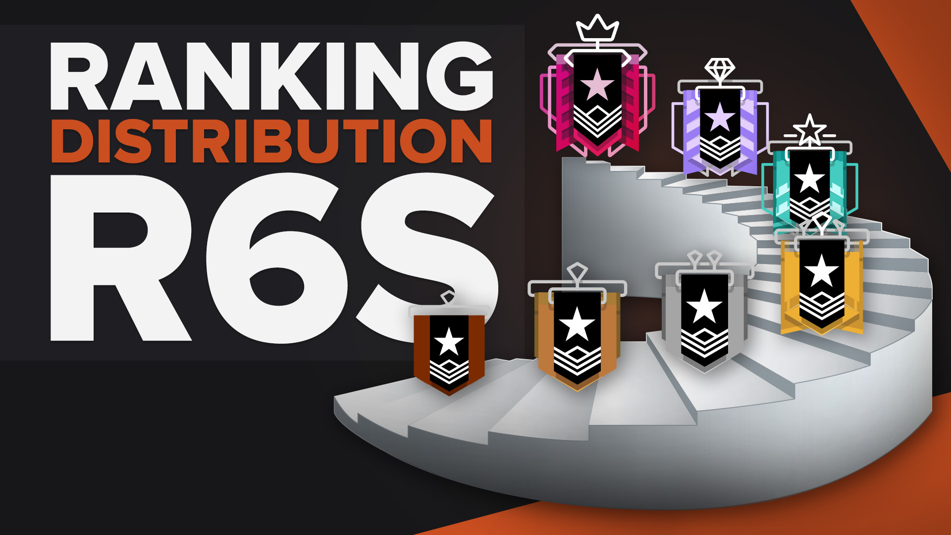 Rainbow Six: Siege Rank Distribution in 2024 [Visualized]