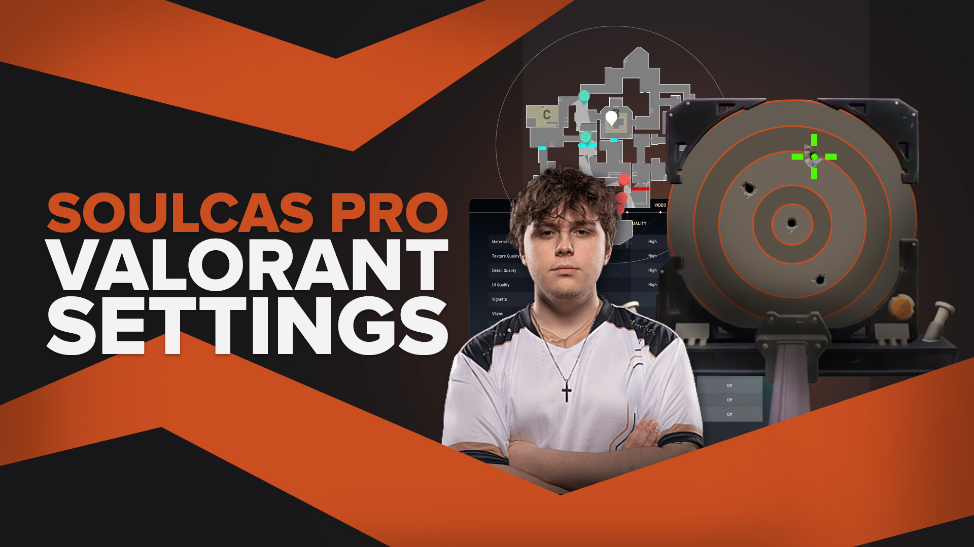 Soulcas Valorant Pro Settings│Mouse │Crosshair │Map │Key Bindings…
