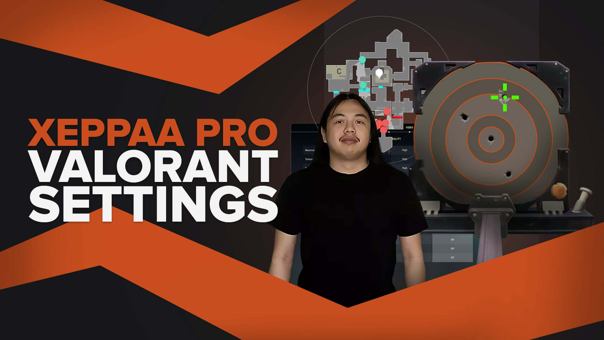 Xeppaa Valorant Pro Settings│Mouse│Crosshair│Map Key Bindings│Video…