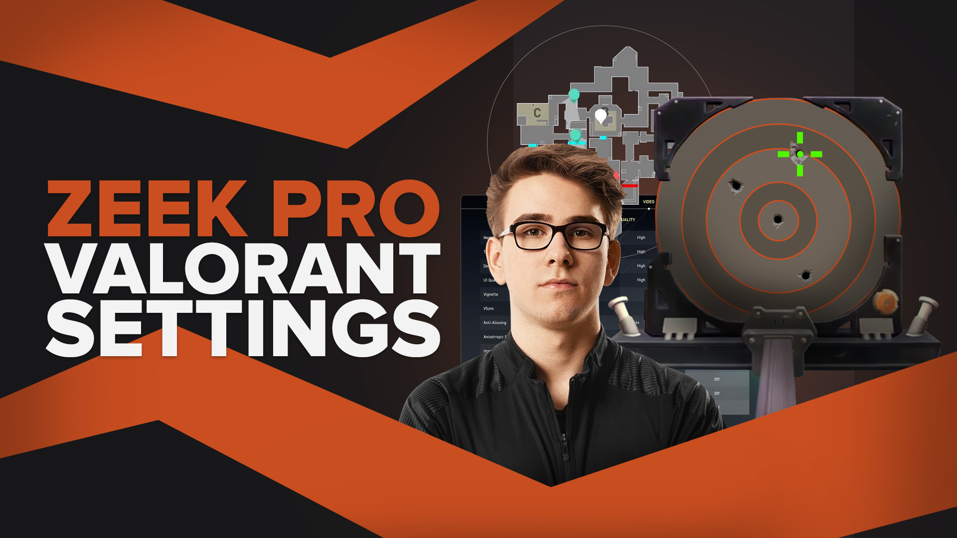 Zeek Valorant Pro Settings│Mouse │Crosshair │Map │Key Bindings │Video…