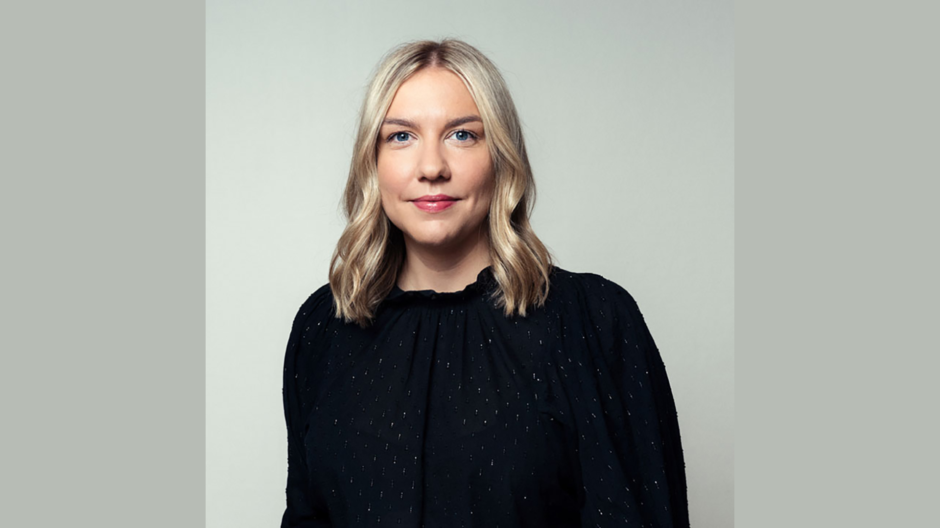 Foto. Portrett av Anne Valeur