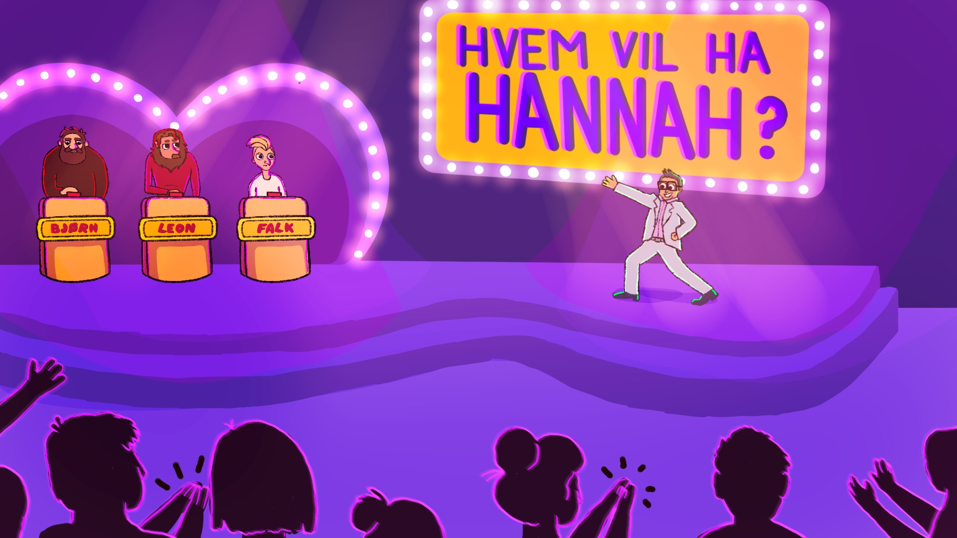Hittegods Gameshow Illustrasjon Overtenning Film
