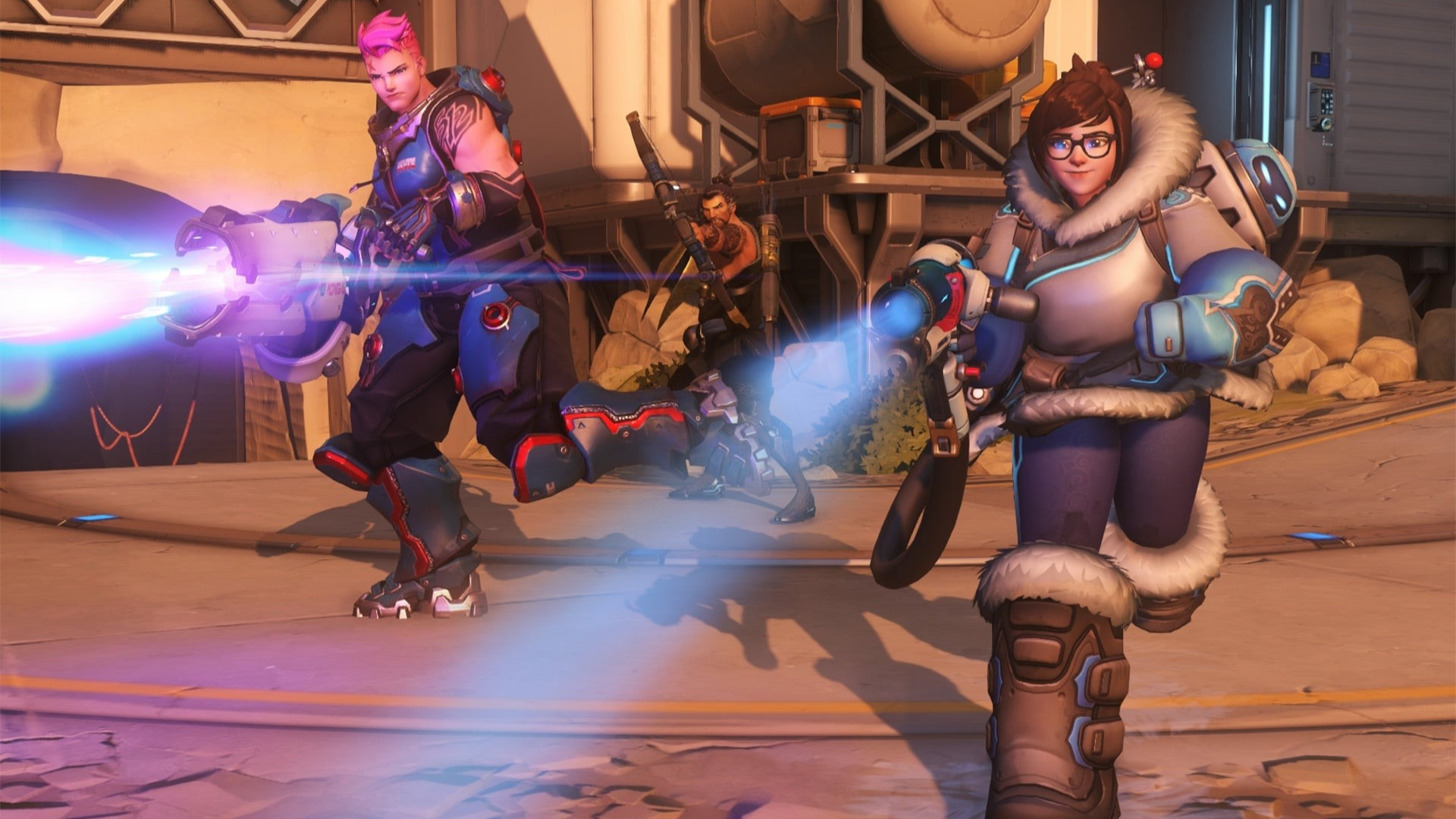 Illustrasjon. Skjembilde fra spillet Overwatch 2