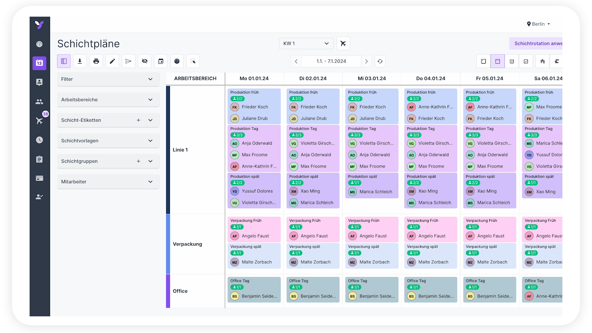 Mitarbeiterzuweisung Still