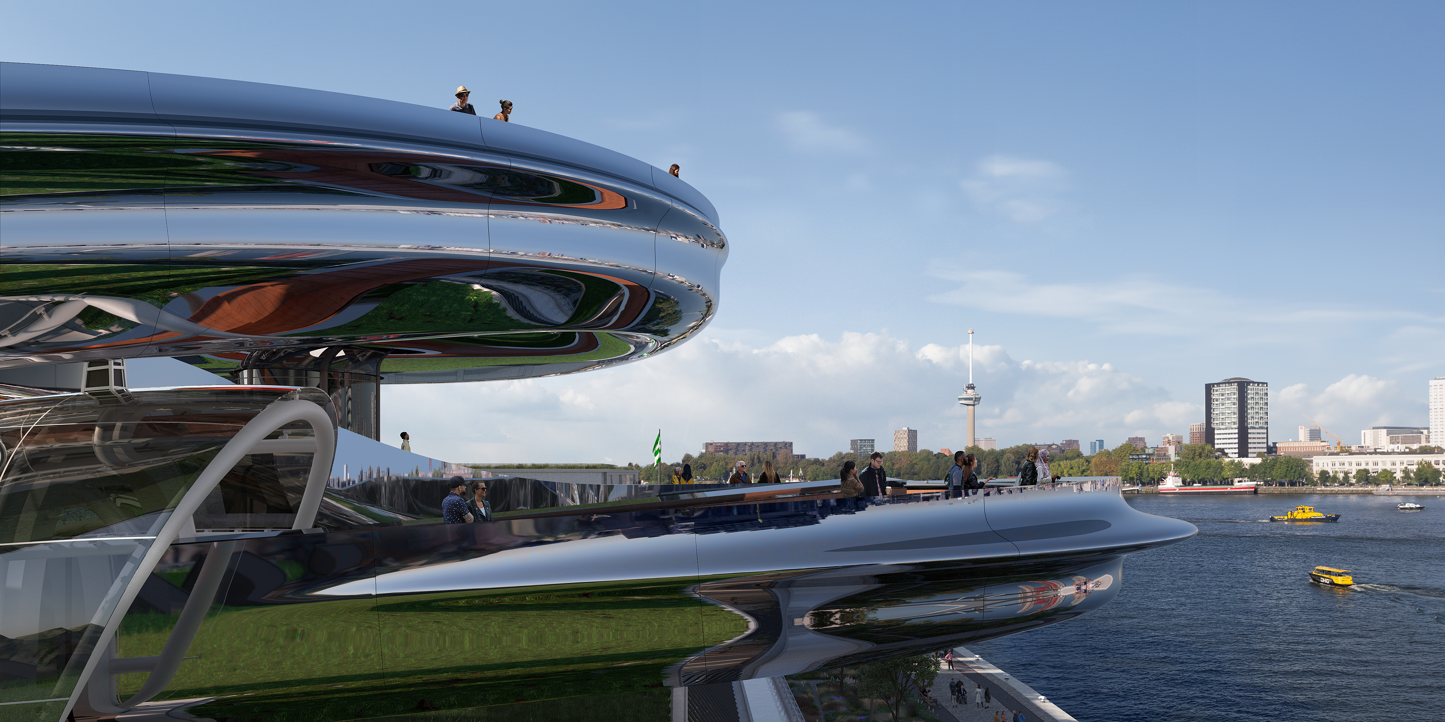 Fenix museum in Rotterdam, Netherlands