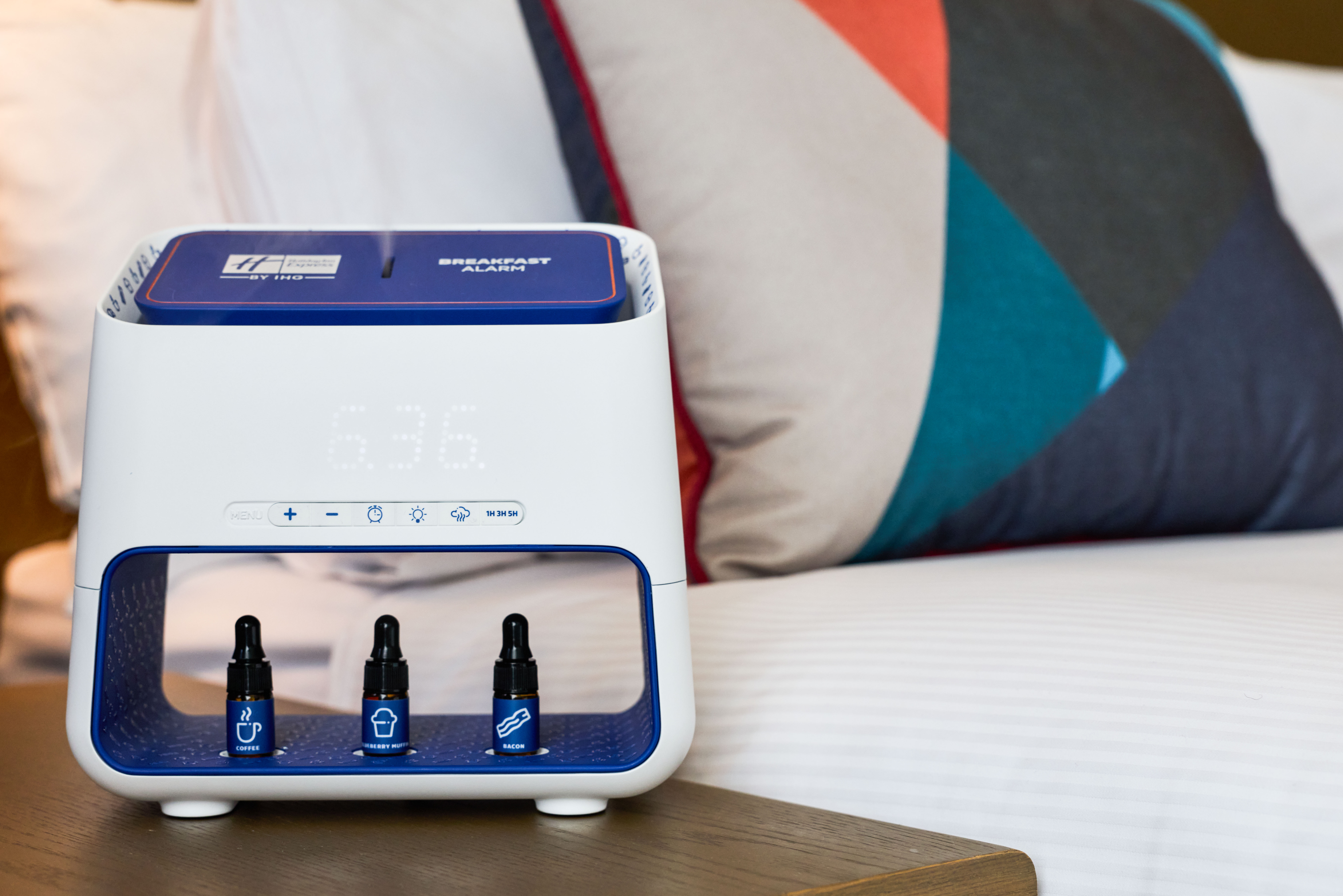 The Holiday Inn Express Breakfast Alarm Clock