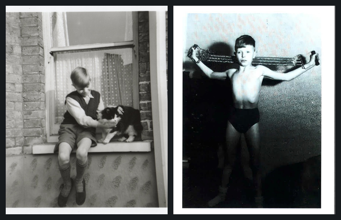 Childhood photos of David Bowie (circa 1950s)