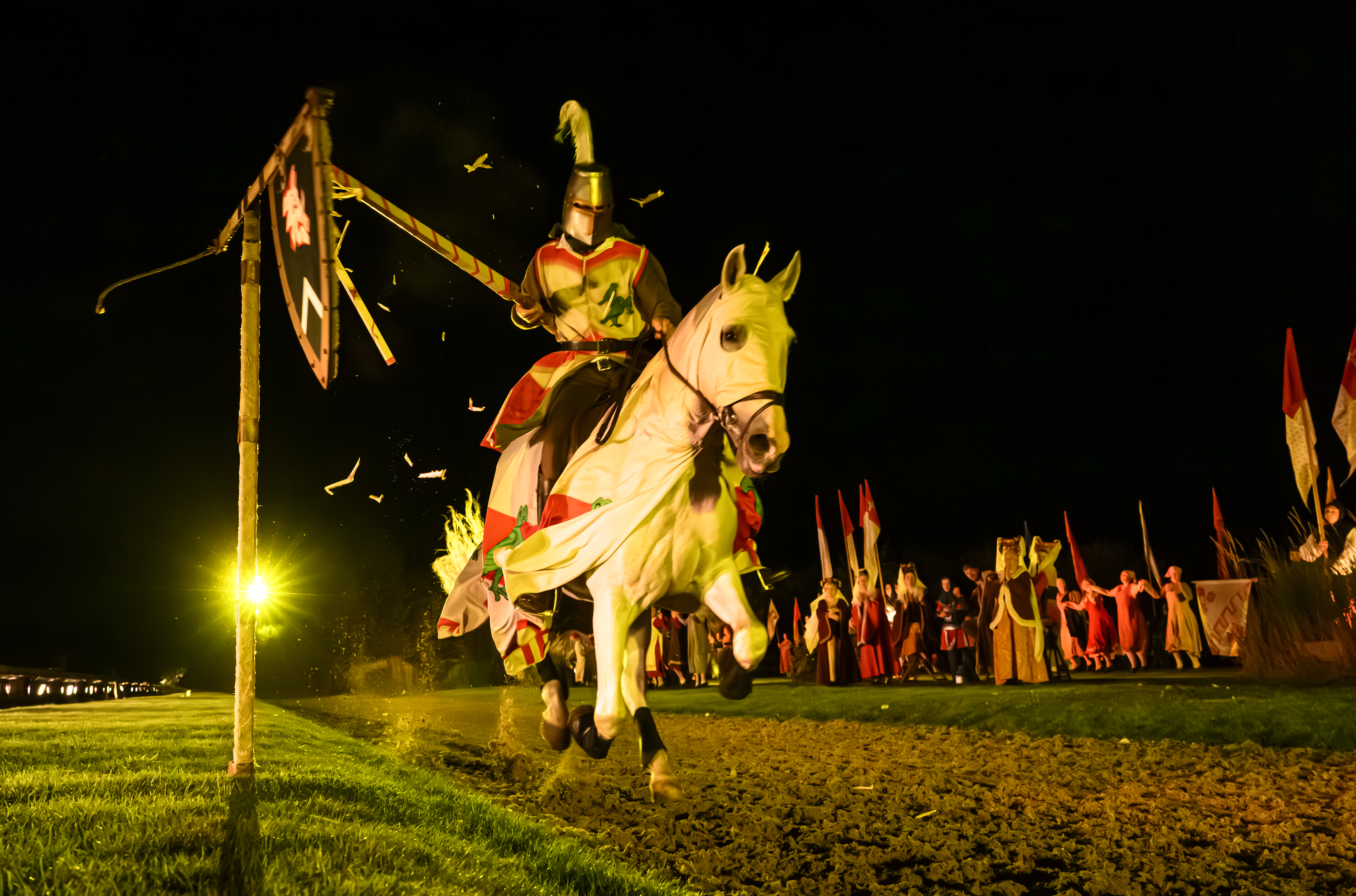 'Kynren–An Epic Tale of England' show in Bishop Auckland, England
