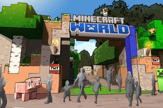 Coming Soon: The First-Ever Minecraft Theme Park Land