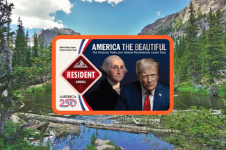 Warning: Trump Won't Let You Cover Up His Photo on Your National Parks Pass