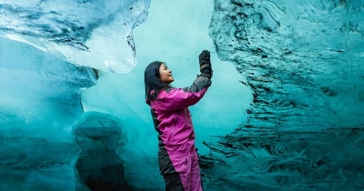 A Beautiful New Ice Cave Was Just Discovered in Iceland,… A Beautiful New Ice Cave Was Just Discovered in Iceland,…