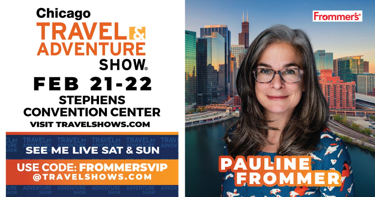 Meet Pauline Frommer in Chicago at the Travel & Adventure… Meet Pauline Frommer in Chicago at the Travel & Adventure…