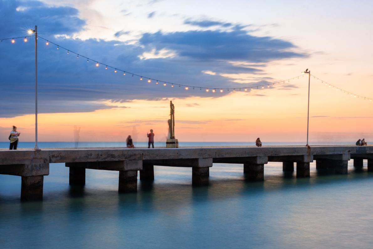 Progreso Pier in Mexico