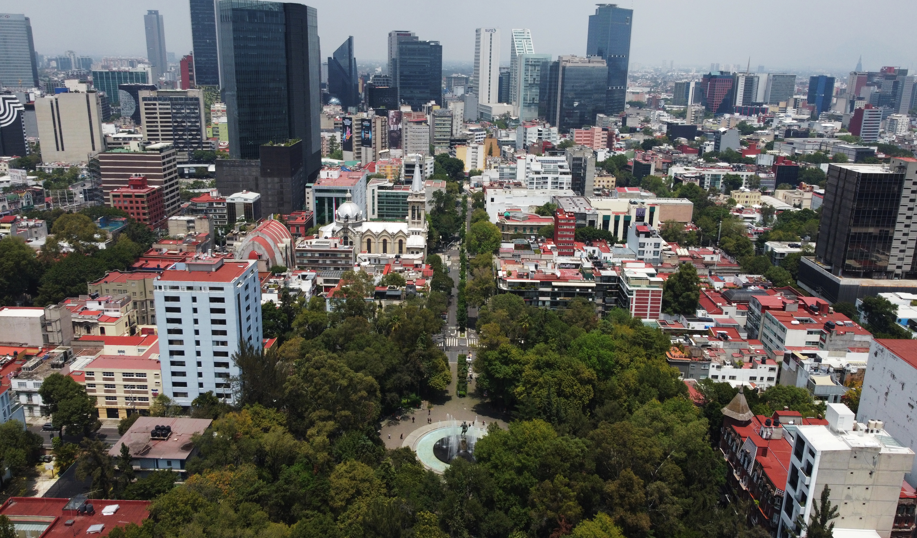 Roma neighborhood in Mexico City