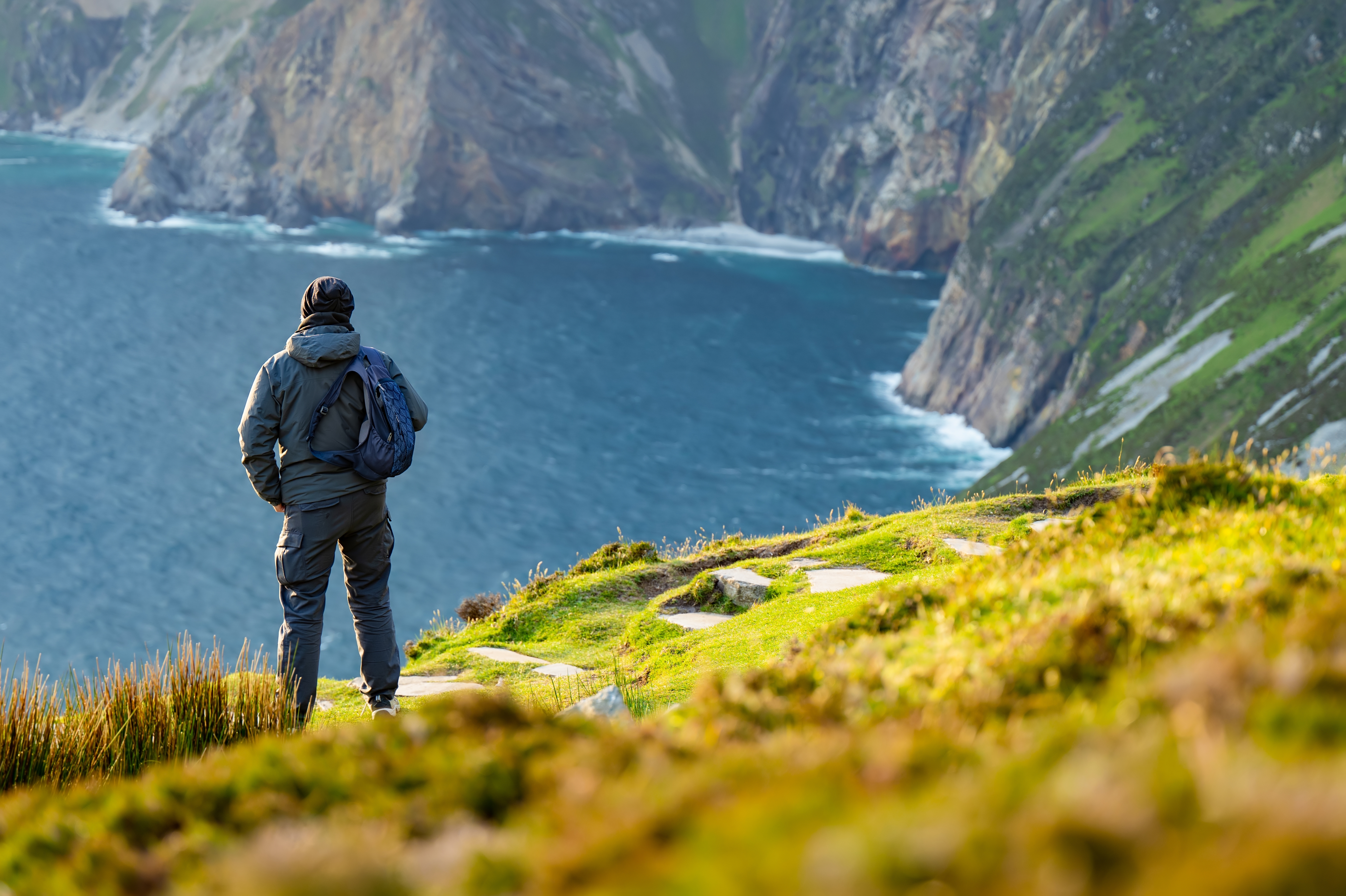 Slieve League cliffs in Ireland