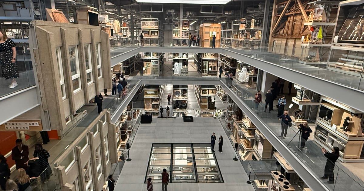 V&A East Storehouse, Where You Can Touch V&A’s Treasures,… V&A East Storehouse, Where You Can Touch V&A’s Treasures,…