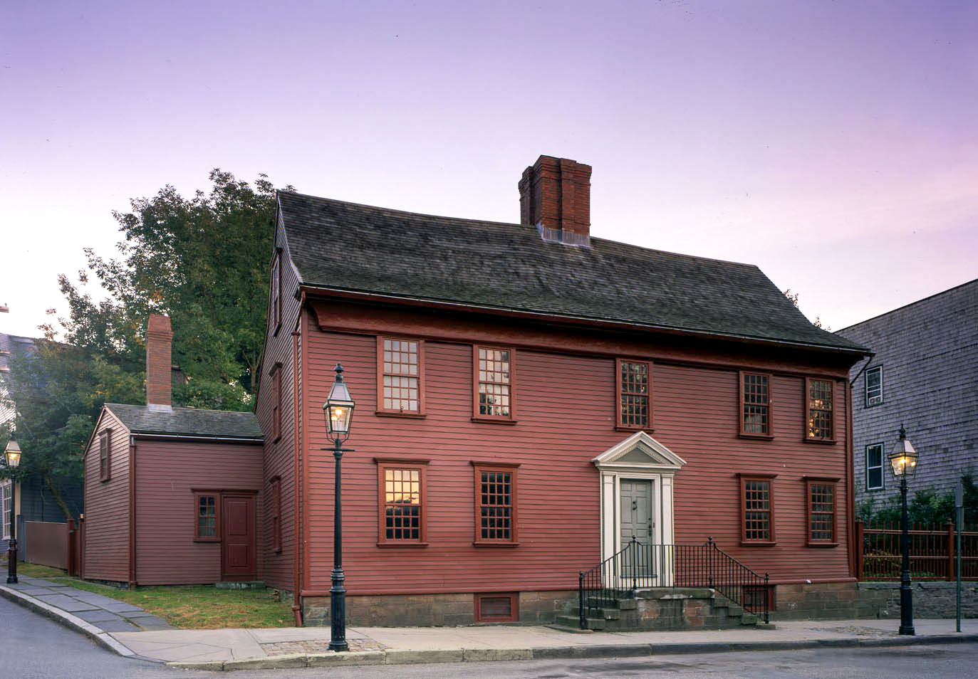 Wanton-Lyman-Hazard House in Newport, Rhode Island