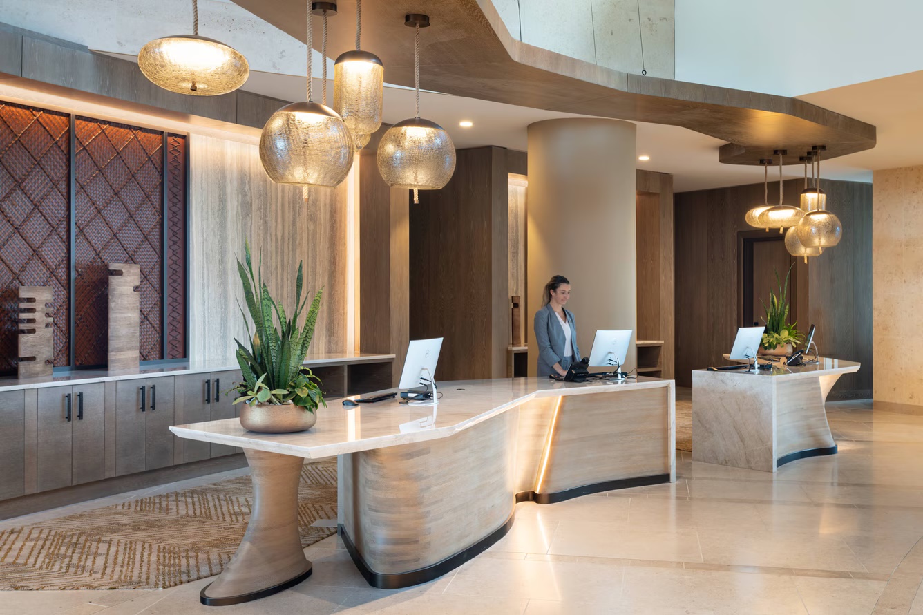 JW Marriott Bonnet Creek front desk