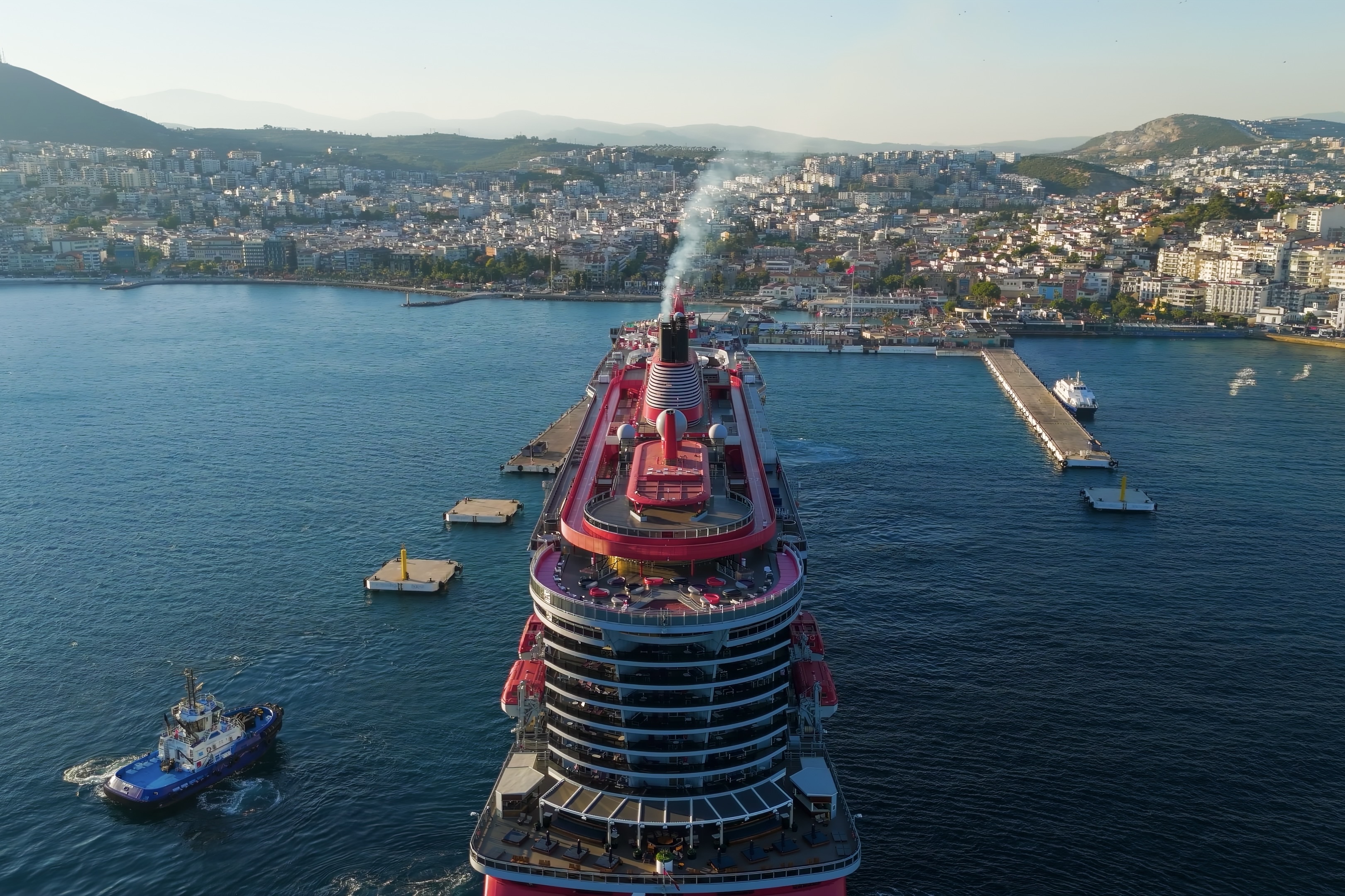 Scarlet Lady in Kusadasi, Turkey, July 4, 2025