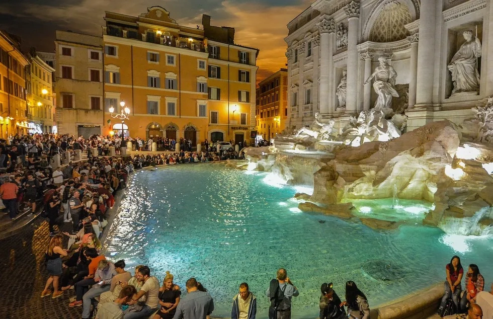 Trevi Fountain in Rome