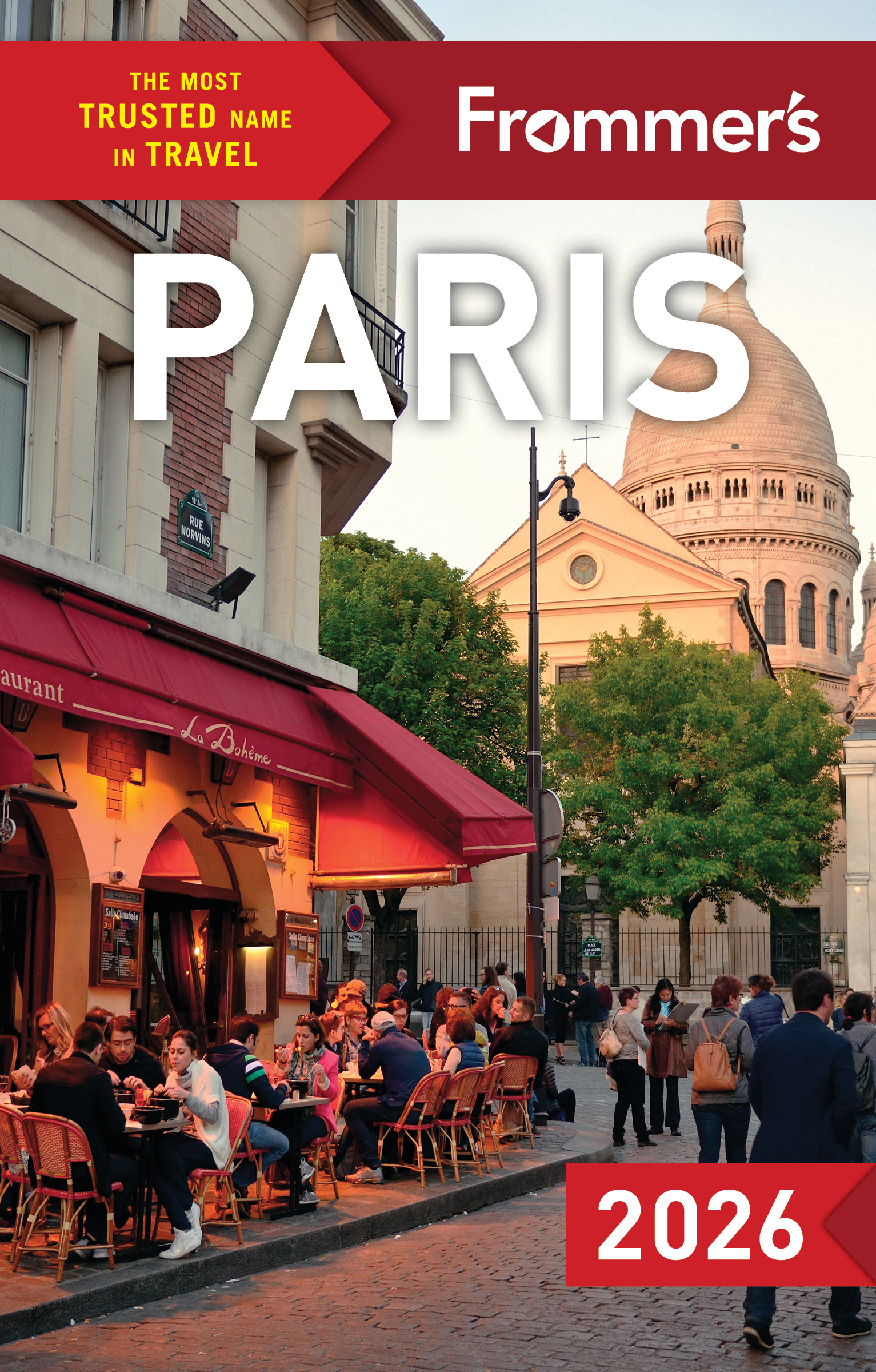 Frommers Paris 2026 book cover
