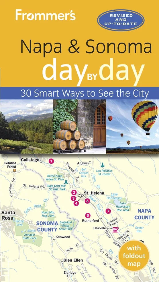 Frommers Napa and Sonoma day by day book cover