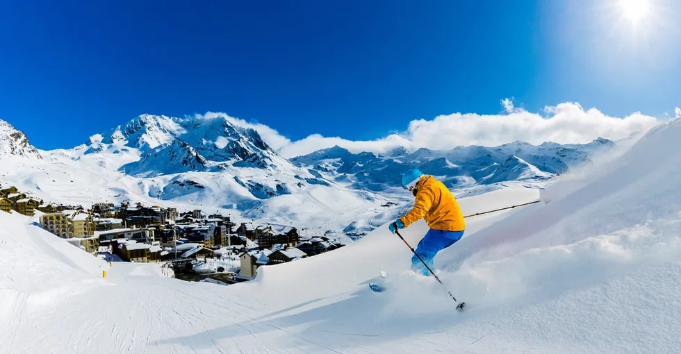 Courchevelm France, Skiing, Ski, French Alps