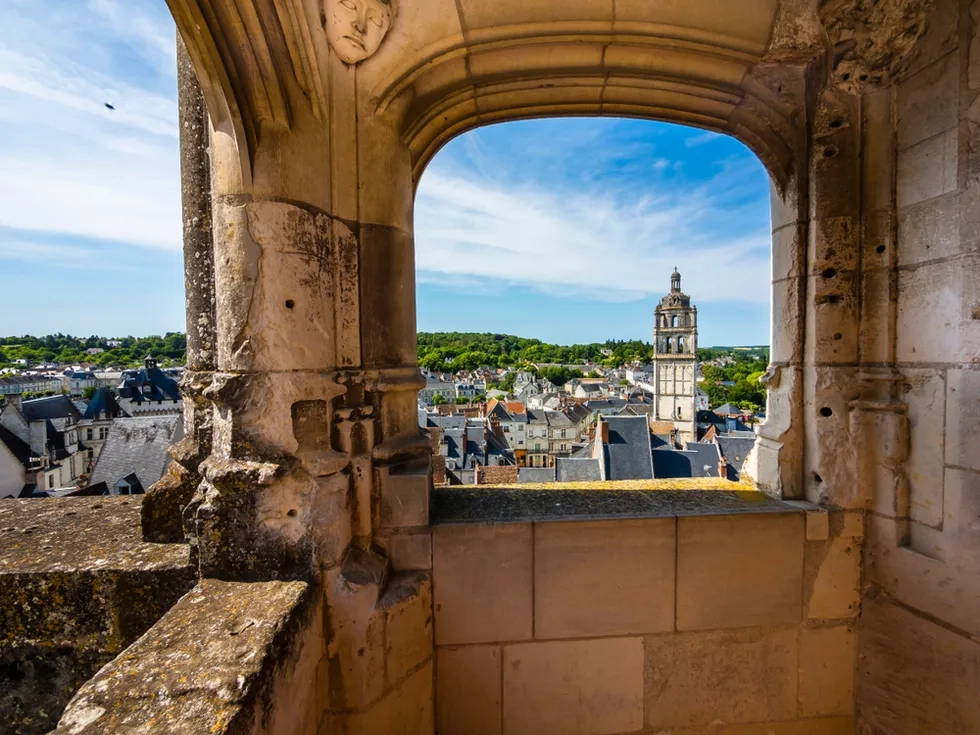 Loches, Loches Castle, Loire Valley, France