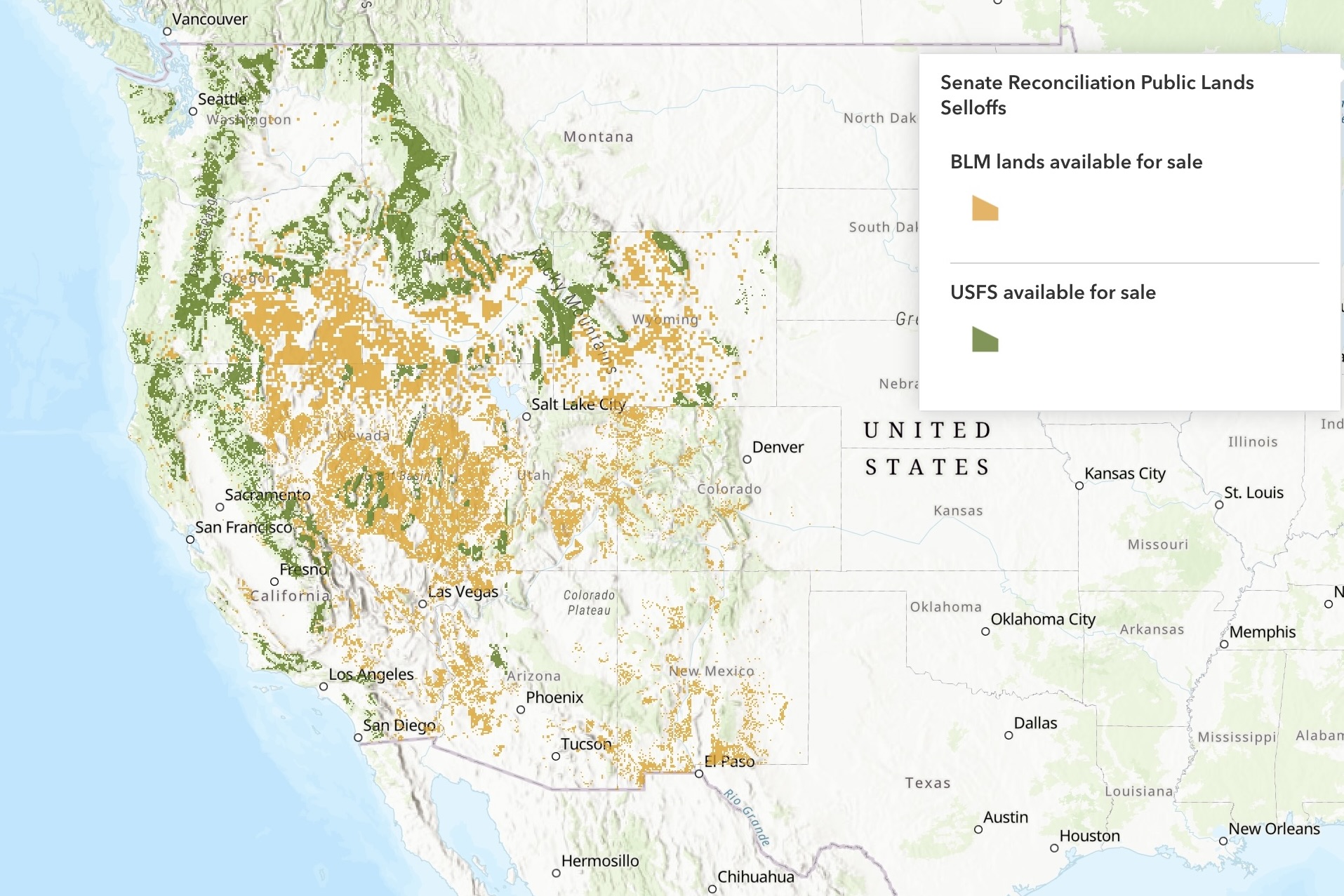 Public lands for sale