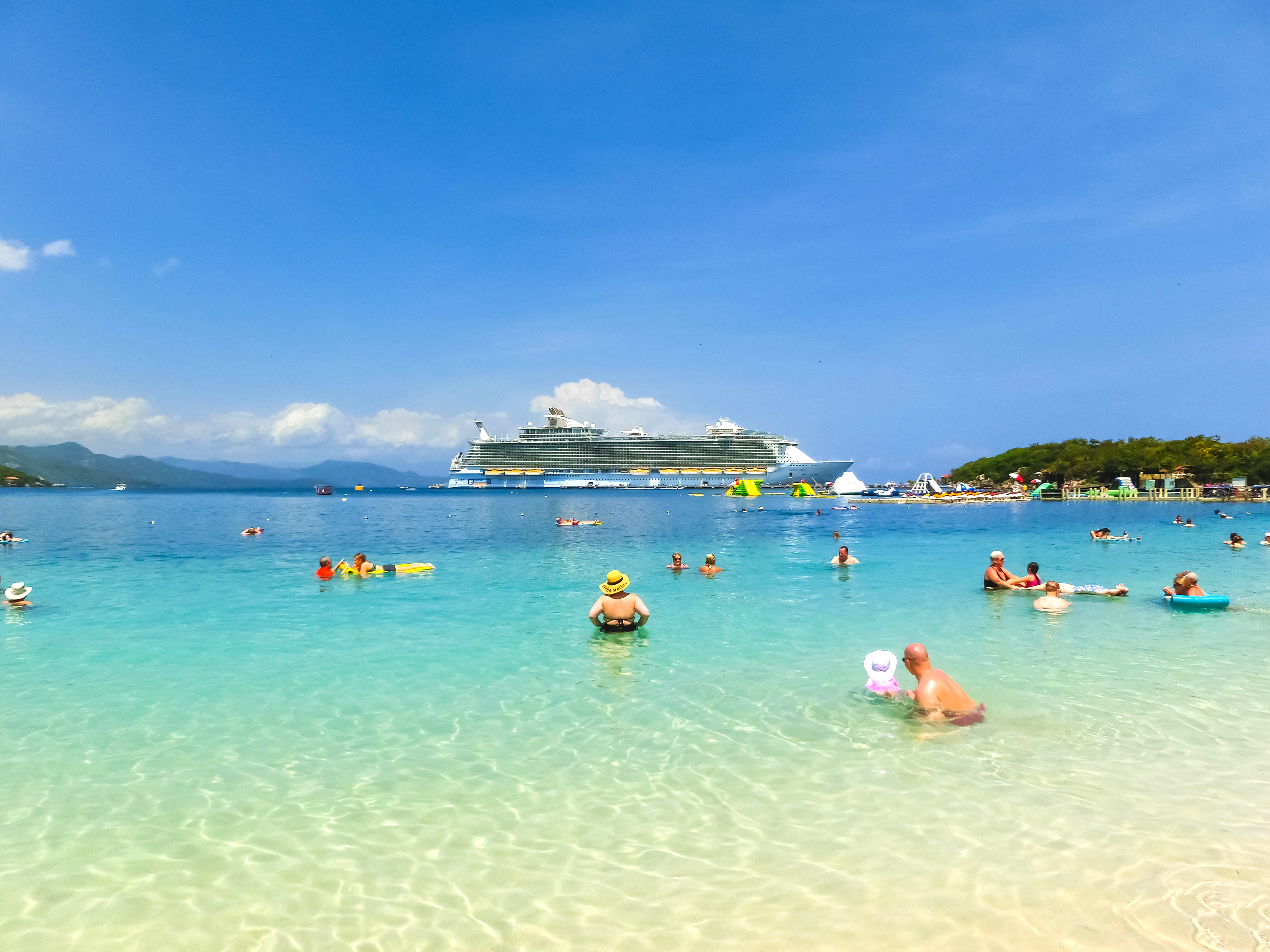 2018 photo of Labadee, Haiti