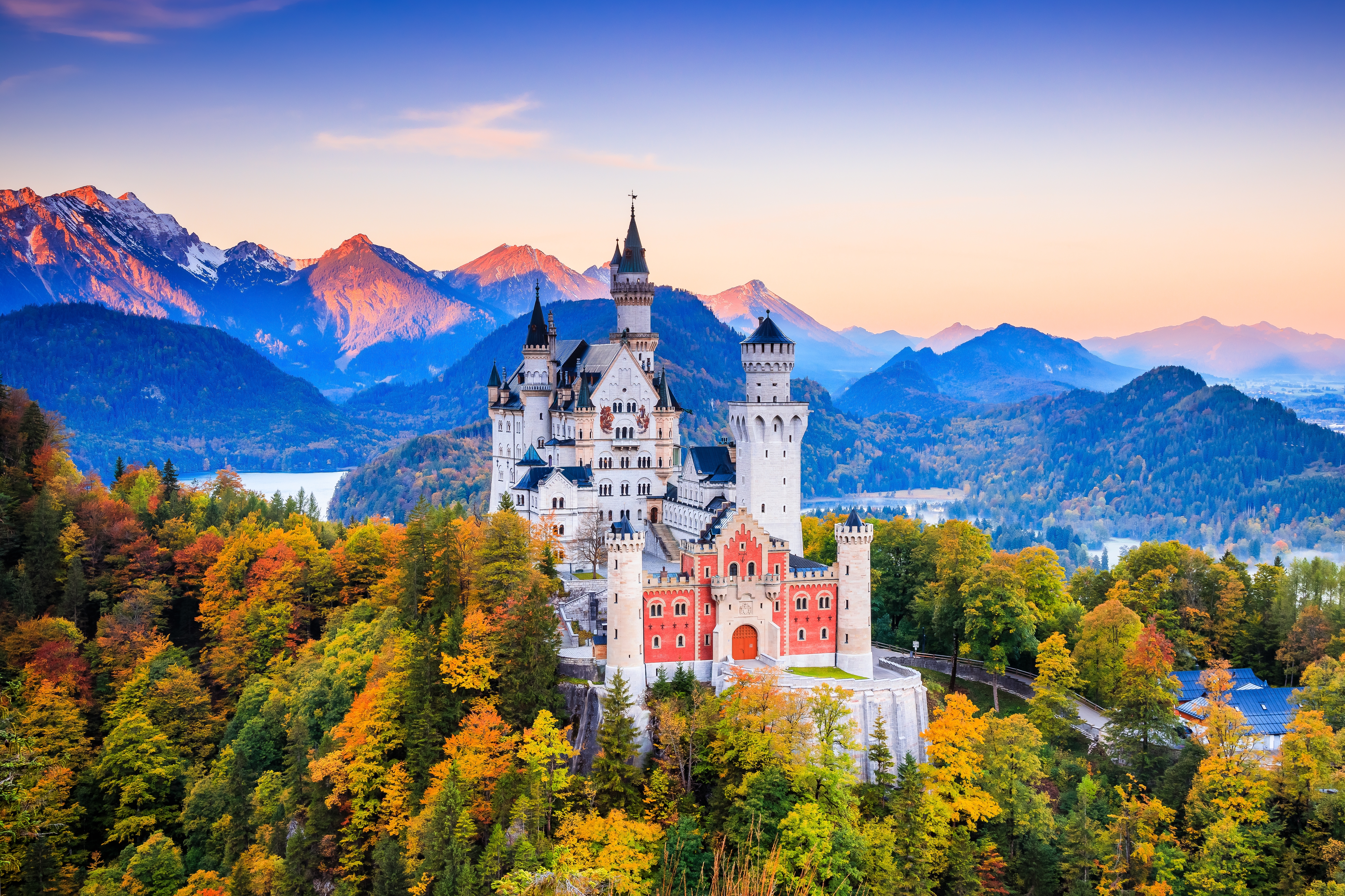 Neuschwantstein Castle in Schwangau, Germany