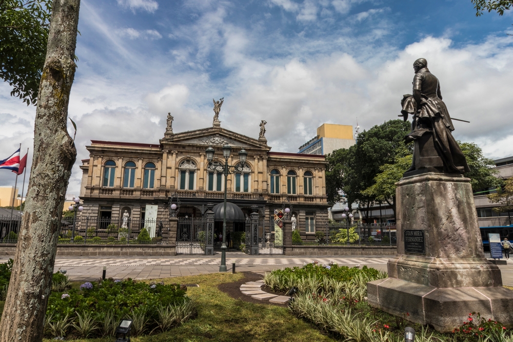 The Costa Rica National Theater in San Jose
