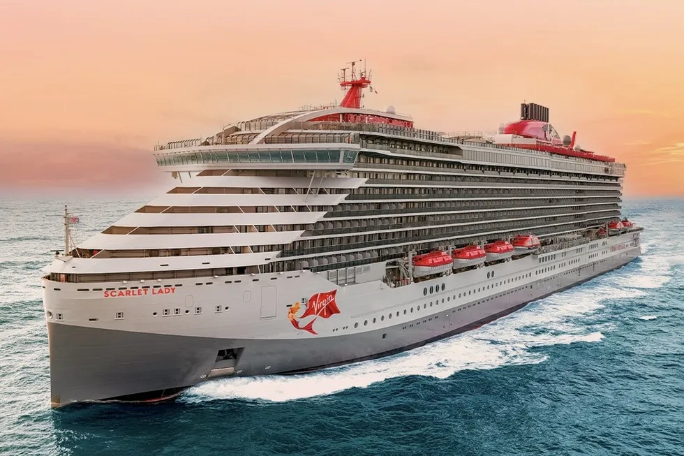 Virgin Scarlet Lady exterior