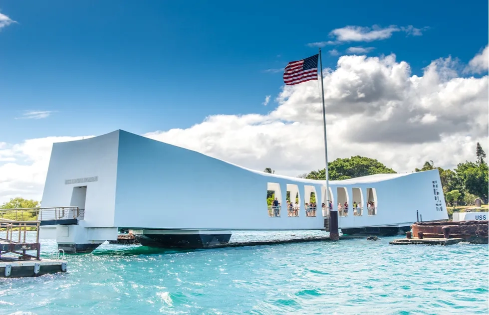 USS Arizona Memorial, Pearl Harbor, Hawaii