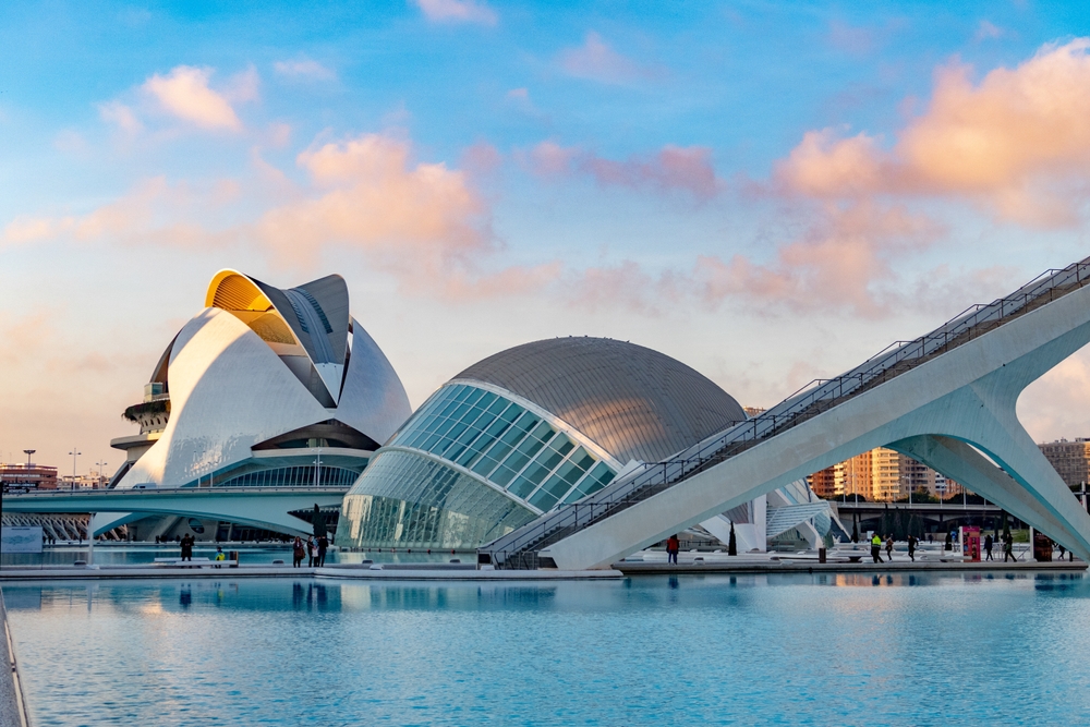 Ciudad de las Artes y las Ciencias in Valencia, Spain