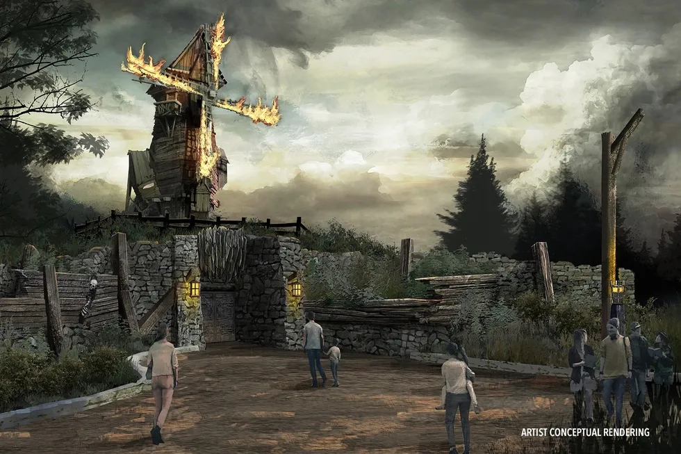 Burning Blade Tavern, Dark Universe, Universal Epic Universe (rendering)