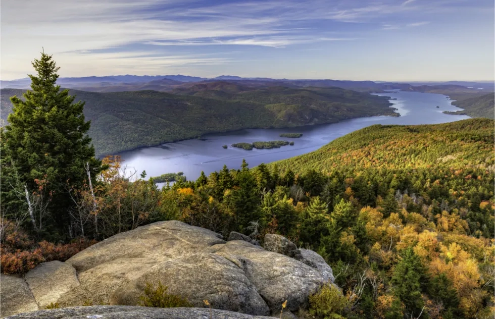 Adirondack Mountains, New York, Black Mountain, Tongue Mountain Range, Lake George