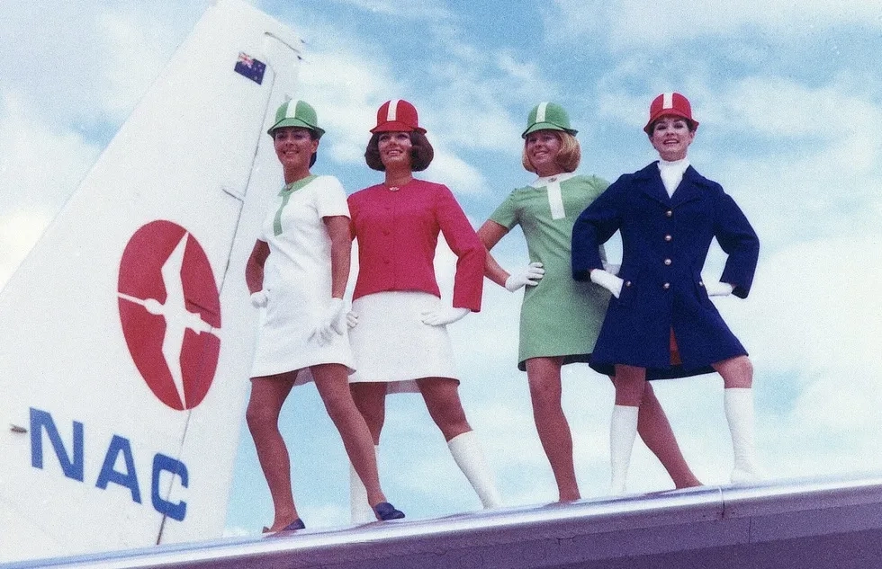 Vintage "air hostess" uniforms
