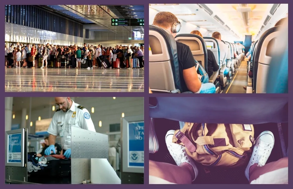 Air travel stresses