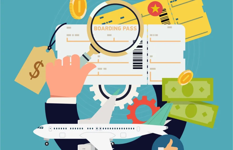 Airfares, Boarding Passes, Flights, Travel