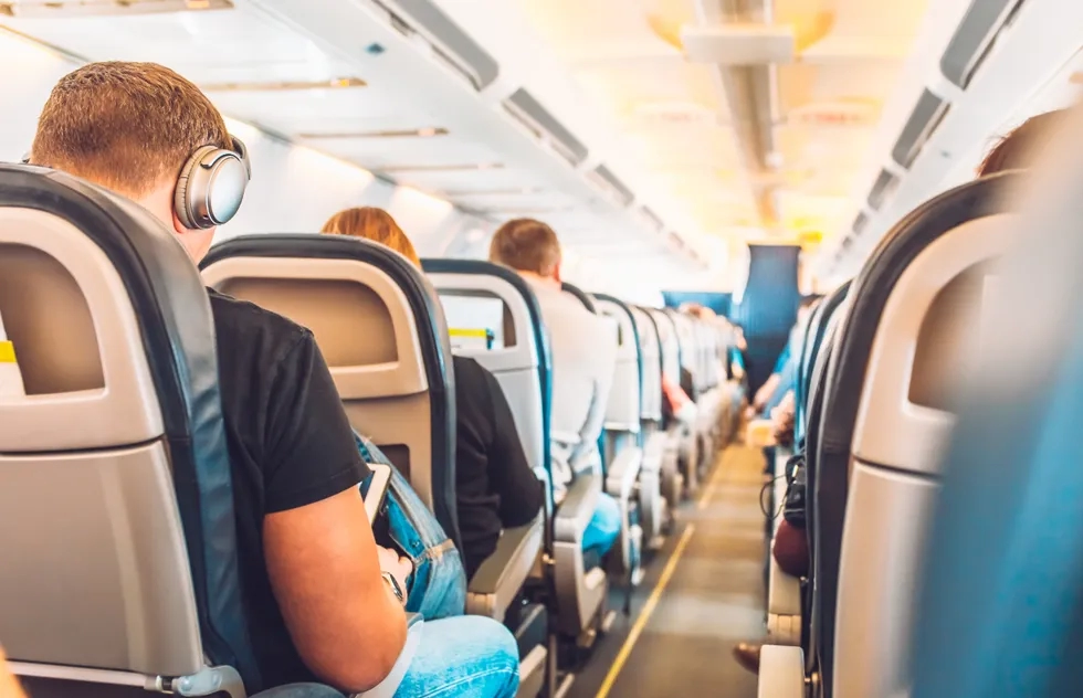Airplane cabin