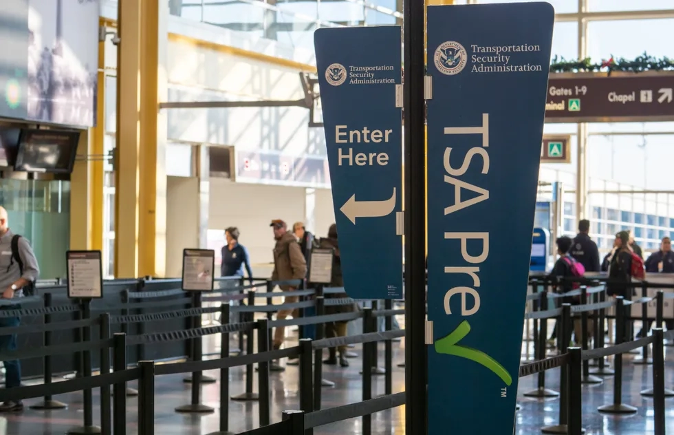 TSA PreCheck line at airport