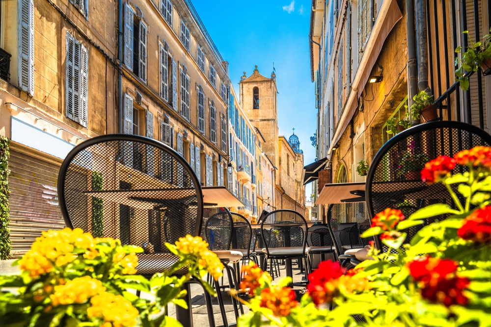 Aix-en-Provence, Provence, Restaurant, France
